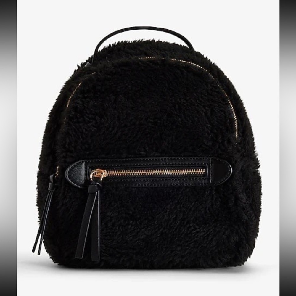 TEDDY FUR MINI BACKPACK Soft & Cuddly & Furry